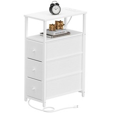 Comodino Stretto con Stazione