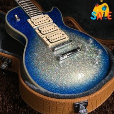 Chitarra elettrica Ace Frehley Les Paul parti cromate firma Ace Frehley