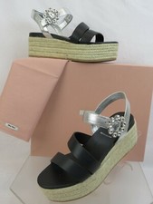SANDALI PLATEAU MIU PRADA