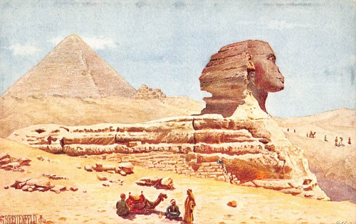 A623 egitto cairo - cairo, sfinge