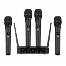 Sistema Radiomicrofono RONDSON BE-2040/4MIC con 4 microfoni palmari