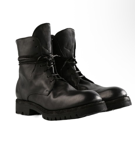 Guidi leather combat boots - leather,