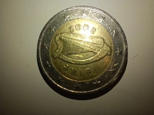 Moneta euro irlanda 2002 - moneta,