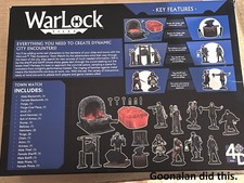 D&D Pathfinder Mini 4D Warlock