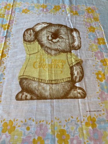 Trapunta coperta vintage anni
