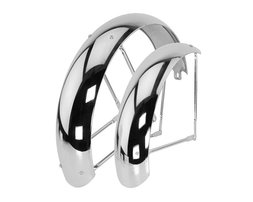 Set parafanghi cromati fat - set, per