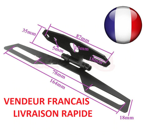 Support plaque - de, d'