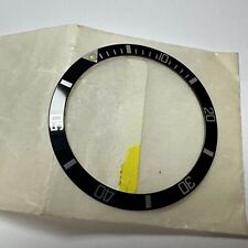 Rolex Submariner 5513 1680 service used insert black inlay NOS