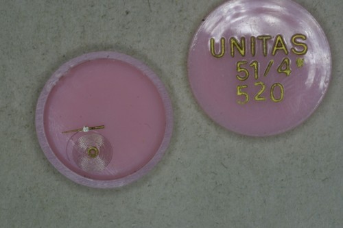 Hairspring balance unitas 520 - balance,