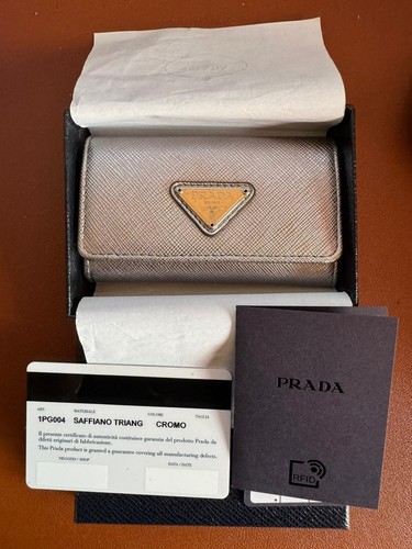 Portachiavi prada pelle - prada,