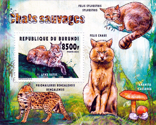 Francobolli burundi 2014 - francobolli,