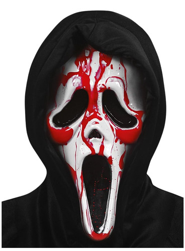 Maschera halloween urlo - maschera,