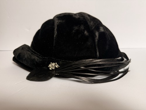 Cappello vintage velluto - vintage, in