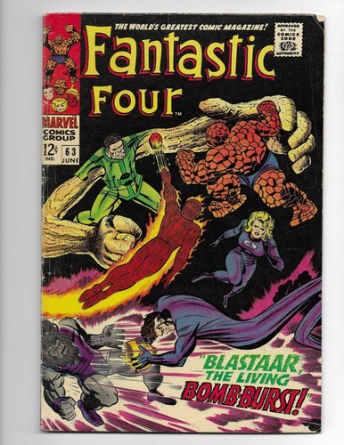Fantastic four 1967 marvel - fantastic, 63
