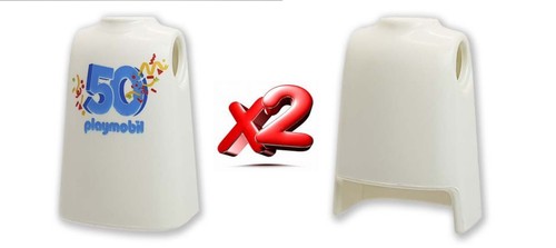 Playmobil corpi torsi - x2,