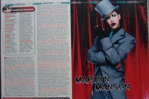 Marilyn manson star archiv - marilyn,