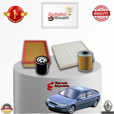 KIT TAGLIANDO 4 FILTRI RENAULT LAGUNA II 1.9 dCi 88KW 120CV DAL 2001 ->