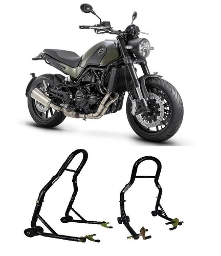 Coppia cavalletti alza - cavalletti, moto