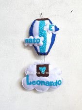 Fiocco Nascita Mongolfiera