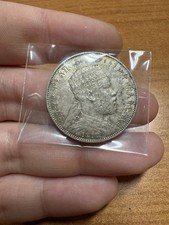 1/2 Birr 1889 Etiopia Ethiopia Menelik II SPL+ Patina Eccezionale