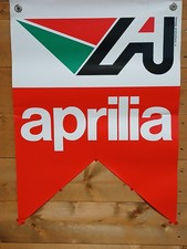 Bandiera Stendardo APRILIA Moto Rs pubblicitaria 1990