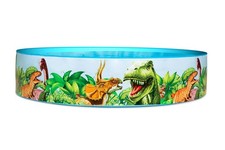 Bestway Piscina Tonda Rigida Dinosauri 55022 183 H 38