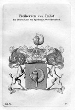 1820 Freiherr Imhof Spielberg