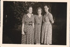 Foto vintage belle donne in