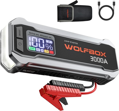 Wolfbox 3000a avviamento auto - avviamento,