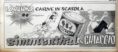 Jacovitti strip pubblicità - jacovitti,