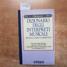 Dizionario degli interpreti - degli,