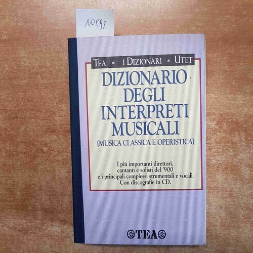Dizionario degli interpreti - dizionario,