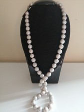 Collana Donna Perle Grigie