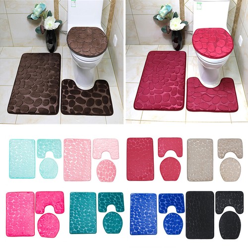 Set tappetini bagno 3 - di, da