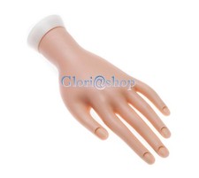 Mano finta pratica ricostruzione unghie gel acrilico decorazioni unghia estetica