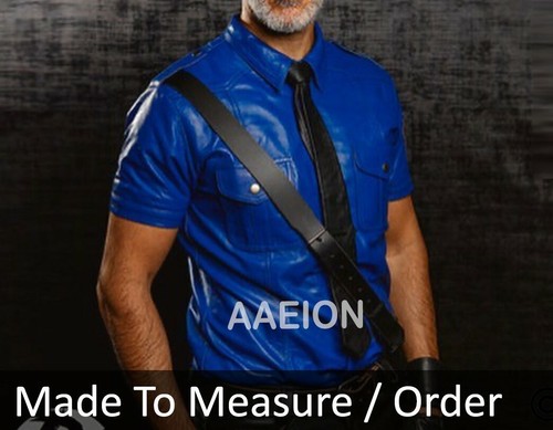 Camicia uomo vera pelle - uomo,