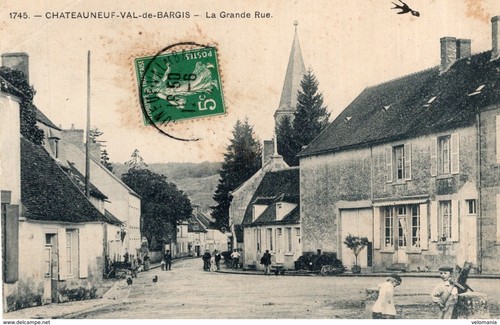 S4937 cpa chateauneuf val - cpa,