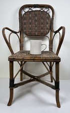 Vintage canna vimini rattan