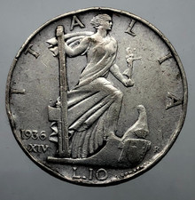 10 LIRE IMPERO 1936  Vittorio