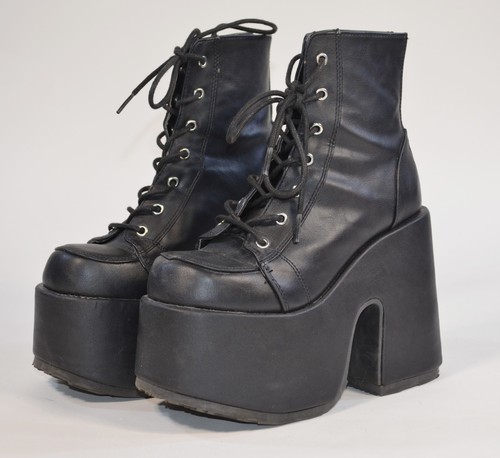 Stivali demonia camel 203 neri - camel,