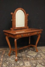 Bellissimo mobile / petineuse / specchio / legno chiaro noce / cassetti / Italia