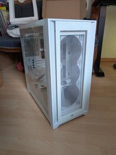 Corsair Boîtier PC ATX moyen-tour en verre trempé iCUE 5000X QL Edition — Blanc