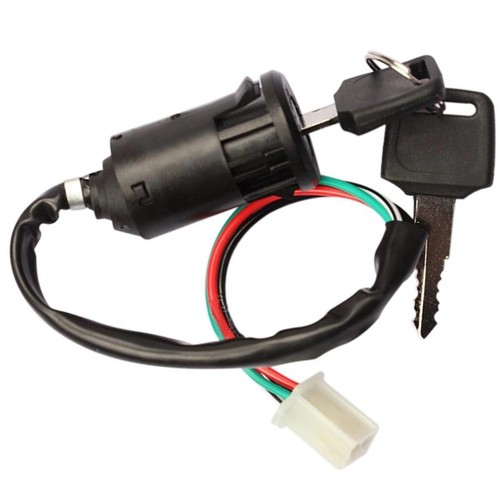 Atv ignition switch key - key, with