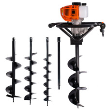 Trivella Mototrivella a scoppio 52cc 2 tempi 3 punte da 100 150 200mm 