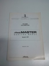 CATALOGO PARTI DI RICAMBIO TELAIO PER CICLOMOTORE ATALA MASTER 4 MARCE LD