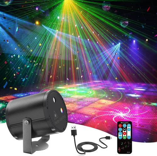 Luci laser cilindriche rosse - luci,