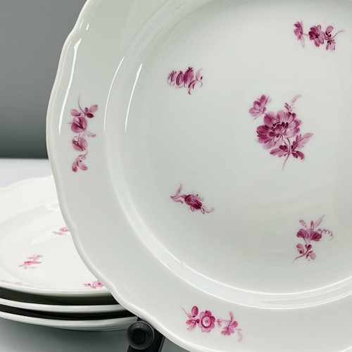 Meissen piatti fiori - piatti, rosa