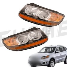 Pair Headlights Assembly