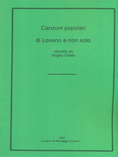Canzoni popolari loveno e - canzoni,