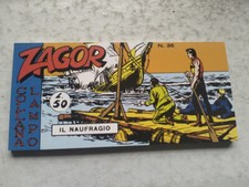 STRISCIA ZAGOR N.36 IV° SERIE IL NAUFRAGIO - ANASTATICA MERCURY (T5)